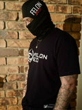 Caution Gold graphic hoodie